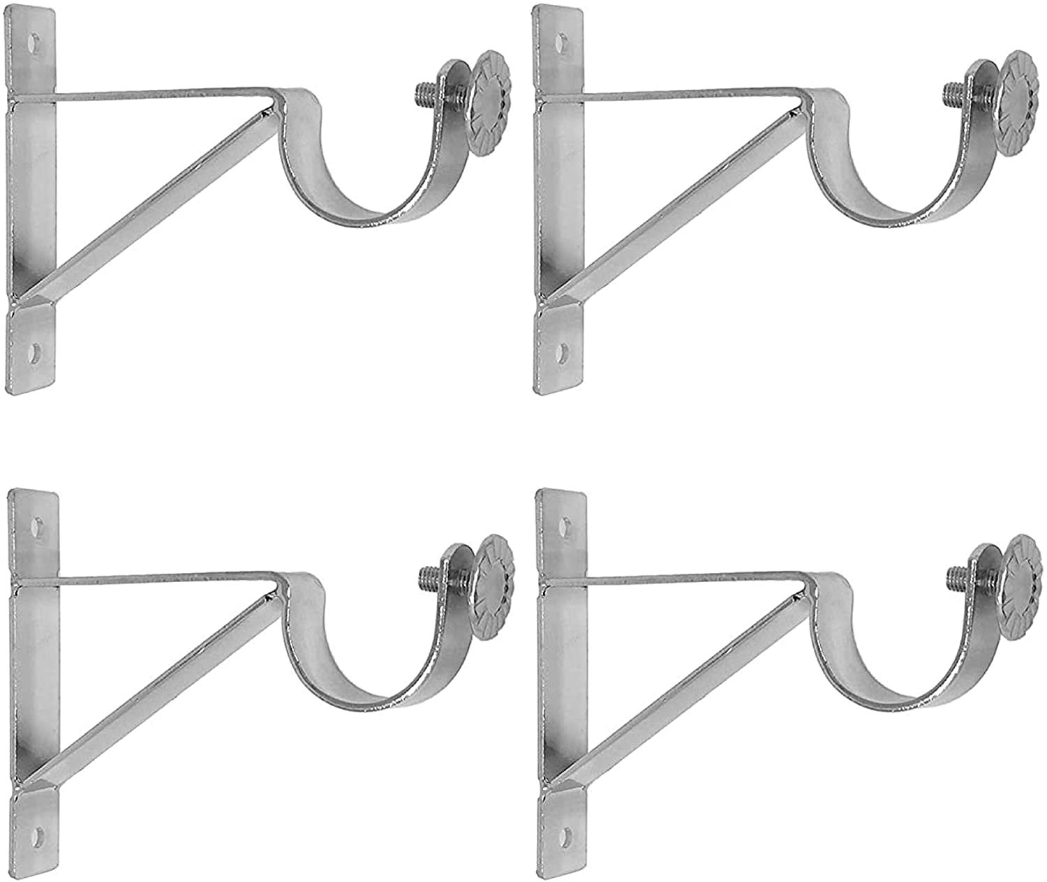 TEJATAN Curtain Rod Bracket (Set of 4)