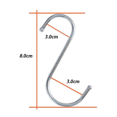 thumbnail image 3 of S Hooks for Hanging Clothes, (6 Pack) Stainless Steel S Hooks Heavy Duty, Durable S Shaped Hanging Hooks, Kitchen Hooks for Utensils, Large S Hooks for Hanging Pots, Multipurpose Metal Hooks, 3 of 6