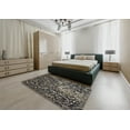 thumbnail image 4 of Ahgly Company Indoor Rectangle Patterned Mid Gray Novelty Area Rugs, 3' x 5', 4 of 6
