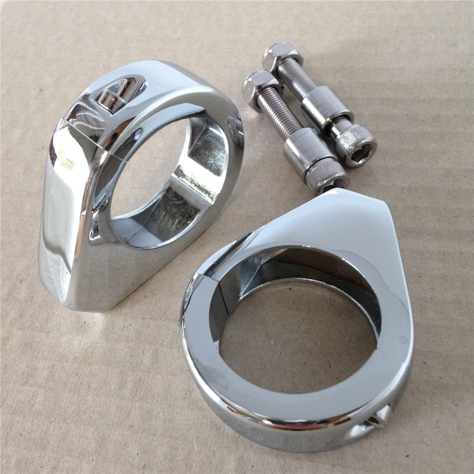 HTTMOTOR Motorcycle Fork Clamp Turn signal Clamps for Harley Softail