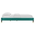thumbnail image 3 of Harlow Full Performance Velvet Platform Bed Frame-MOD-6269, 3 of 5