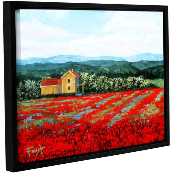 ArtWall Gene Foust's Paradise Gallery-Wrapped Floater-Framed Canvas, 14 x 18"