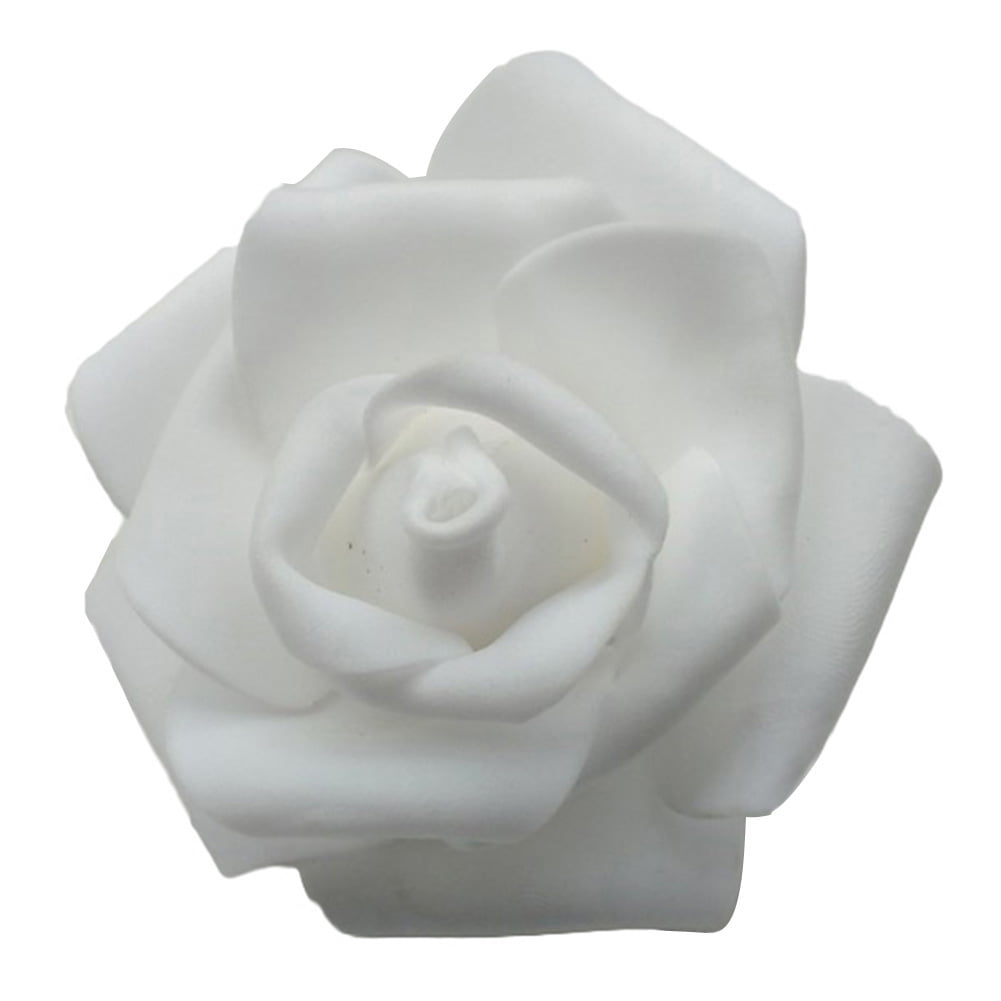 Yesbay Artificial PE Foam Rose Flowers Head DIY Wedding Home Room Decor,Light Pink