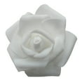 thumbnail image 2 of Yesbay 50Pcs Artificial PE Foam Rose Flowers Head DIY Wedding Home Room Decor,White, 2 of 8