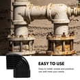 thumbnail image 3 of HEALEEP Downspout Rainwater Diverter Aluminum Alloy Modern Design Drainage 1Pack, 3 of 8
