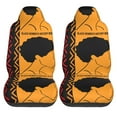 Black History Month 2025 Car Seat Covers 2Piece Set Universal Auto