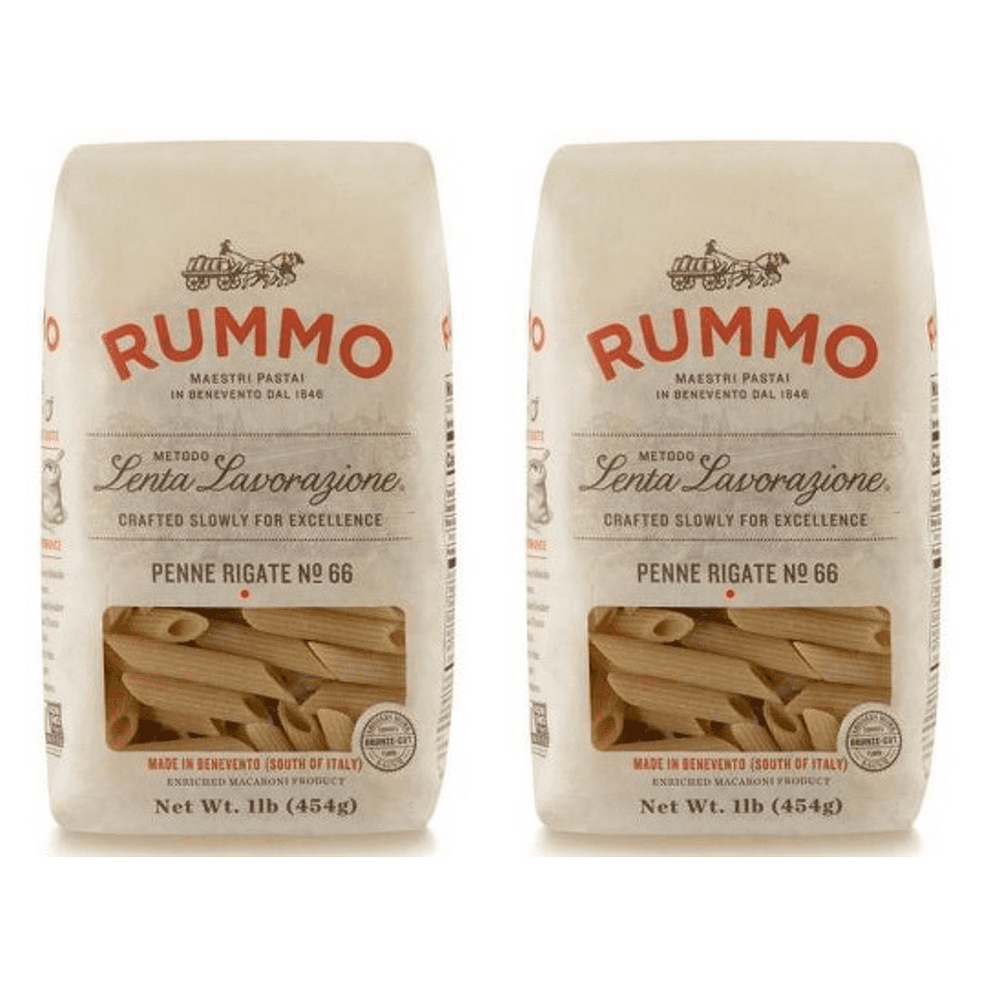 Rummo Penne Rigate 16 oz (Pack of 2)