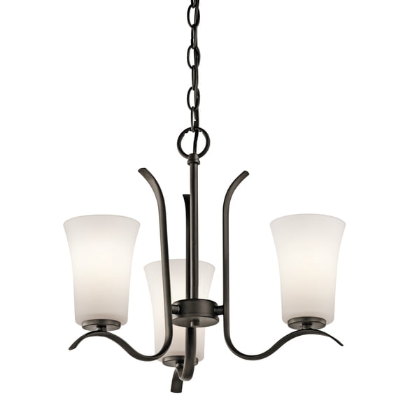 Kichler 43073OZ Armida 3 Light Chandelier in Olde Bronze