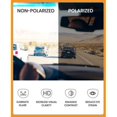 thumbnail image 2 of Cyxus Round Polarized Sunglasses Anti Glare UV400 Unisex, 2 of 8