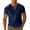 A-Navy262, variant on XIAONU Men's Henley V Neck Slim Tee Fitted Short Sleeve Henley Neck Pullover Shirt Soft Casual Daily Tees