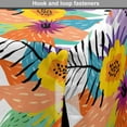 thumbnail image 4 of Tropical Dog Crate Cover, Exotic Flourishing Hawaiian Summer Flowers Drawn by Hand Island Plantation, Easy to Use Pet Kennel Cover Small Dogs Puppies Kittens, 7 Sizes, Multicolor, by Ambesonne, 4 of 6