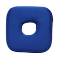 thumbnail image 4 of lingqin Ear Piercing Pillow Pierced Ears Support Breathable Ergonomic Washable Polyester blue square, 4 of 9