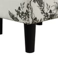 thumbnail image 5 of Convenience Concepts Take a Seat Churchill Accent Chair with Ottoman, Botanical Print, 5 of 9