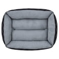 thumbnail image 6 of Vibrant Life Large Lounge Style Pet Bed, Black and White, 27" x 36", 6 of 10