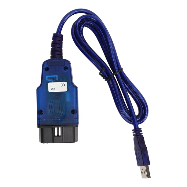 Cable de diagnóstico USB, cable de diagnóstico USB para cable adaptador OBDII Cable de escáner OBD Rendimiento finamente ajustado
