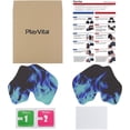 thumbnail image 2 of PlayVital Anti-Skid Sweat-Absorbent Controller Grip for ps5 Controller, Professional Textured Soft Rubber Pads Handle Grips for ps5 Controller - Blue Flame, 2 of 9