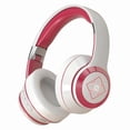 thumbnail image 1 of Écouteurs Pliables Ajustables pour Adolescents Blanc Rouge, 1 of 5
