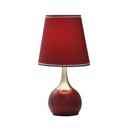 UPC 768189045099 product image for OK Lighting OK-815BD-SP1 23 in. H Contempo Deluxe 3-Way Table Touch Lamp-Burgund | upcitemdb.com