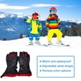 thumbnail image 3 of Bewildely 1 par de guantes de nieve para mujer, cubiertas para manos, accesorio de ropa de invierno para mantener el calor, calentador de manos Type2 NO2, 3 of 6
