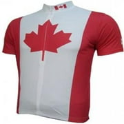 PN JONE White & Red Canadian Jersey - Large