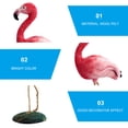 thumbnail image 3 of 1 Set Handmad Wool Felt Flamingo Ornament DIY Cartoon Felting Wool Crafts, 3 of 8