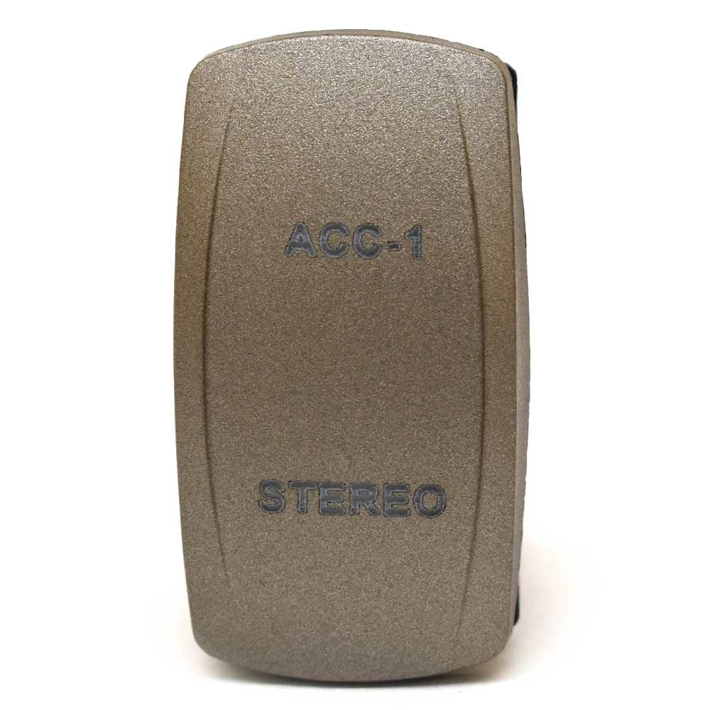 Carling On/Off/On Contura V Boat Rocker Switch | ACC / Stereo 10 Spade
