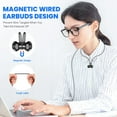 thumbnail image 4 of NSKBBM-USB C Headphones for Samsung S25 Ultra S24 S23 Fe S22+, Type C Earphones with Microphone HiFi Stereo Volume Control Magnetic in Ear Wired Earbud for iPhone 17 Air 16 15 Pro Max Plus/Galaxy S26, 4 of 4