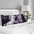 thumbnail image 2 of ABPHOTO Magic Dancing Unicorn Body Pillow Covers Pillowcase 20x60 inch Unicorn at Night Moonlight Body Pillow Case Protector, 2 of 2