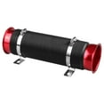 thumbnail image 3 of Air Intake Pipe 3inches Universal Adjustable Expansion Air Intake Hose Flexible Tube Duct Hose Car Modified Accessory, Red, 3 of 6