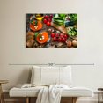 thumbnail image 2 of Elephant Stock Spanish Gazpacho Wall Art - Horizontal Canvas Wall Art - Dining Room Wall Decor - Hobbies And Lifestyle Canvas - Gray And Red Decor - 36" x 24", 2 of 8