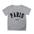 thumbnail image 3 of WOYY Toddler Girls T-Shirt Letter Print Short Sleeve Crewneck T Shirt Tee, Sizes 2-12, 3 of 3