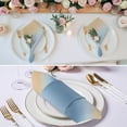 thumbnail image 3 of Blue Yellow Ombre Cloth Napkins, Farmhouse Modern Gradient Art Washable and Reusable Dinner Napkins Set of 6, Table Napkin for Kitchen Party Birthday Wedding Hotel Housewarming 20"x20", 3 of 9