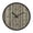Elegant Bow Pattern, variant on Indoor 12' Voice-Activated Luminous Decoration Wall Clock With LED Night Light Green&beige Tartan Pattern