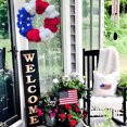 thumbnail image 5 of Utoimkio 4th of July Wreath Patriotic Wreath Decorations for Front Door,Memorial Day Red White and Blue Garland Decorations for Outdoor Front Door Party Supplies 4th of July Accessories, 5 of 6