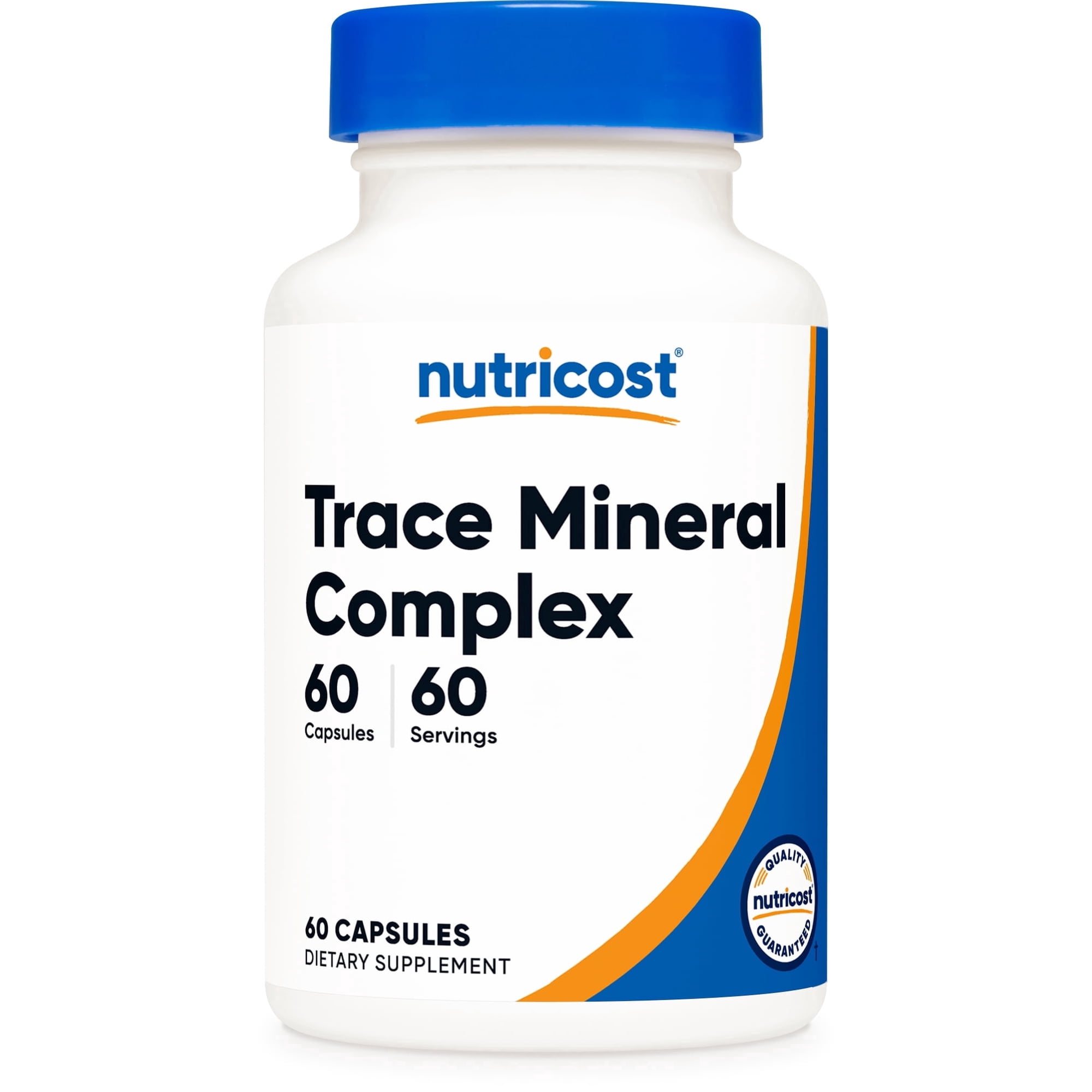 Nutricost Trace Mineral Complex 60 Capsules - Vegan, Gluten-Free, & GMO Free