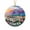 Armenia, variant on Kodiak Island Travel Map Ornament, Alaska Map Ornament, Travel Souvenir Keepsake Christmas Tree Ornament