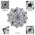 thumbnail image 6 of TERGAYEE Halloween Decorations Set,Halloween Spiderweb Tablecloth Black Lace Bats Spider Party Table Decor Curtain Halloween Lace Runner and Tablecloth Spiderweb Fireplace Scarf, 6 of 9