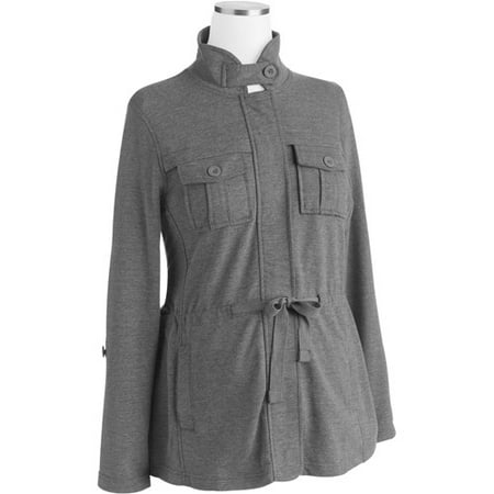 George Maternity French Terry Jacket with Drawstring at Waist