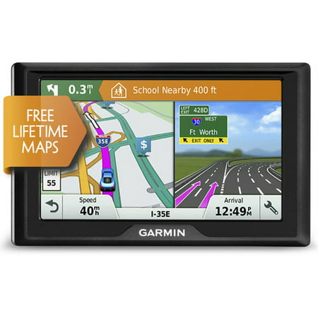 Refurbished Garmin Drive 51LM (US Only) 5 Inches GPS Navigator with Free Lifetime Map (Garmin 2597 Best Price)