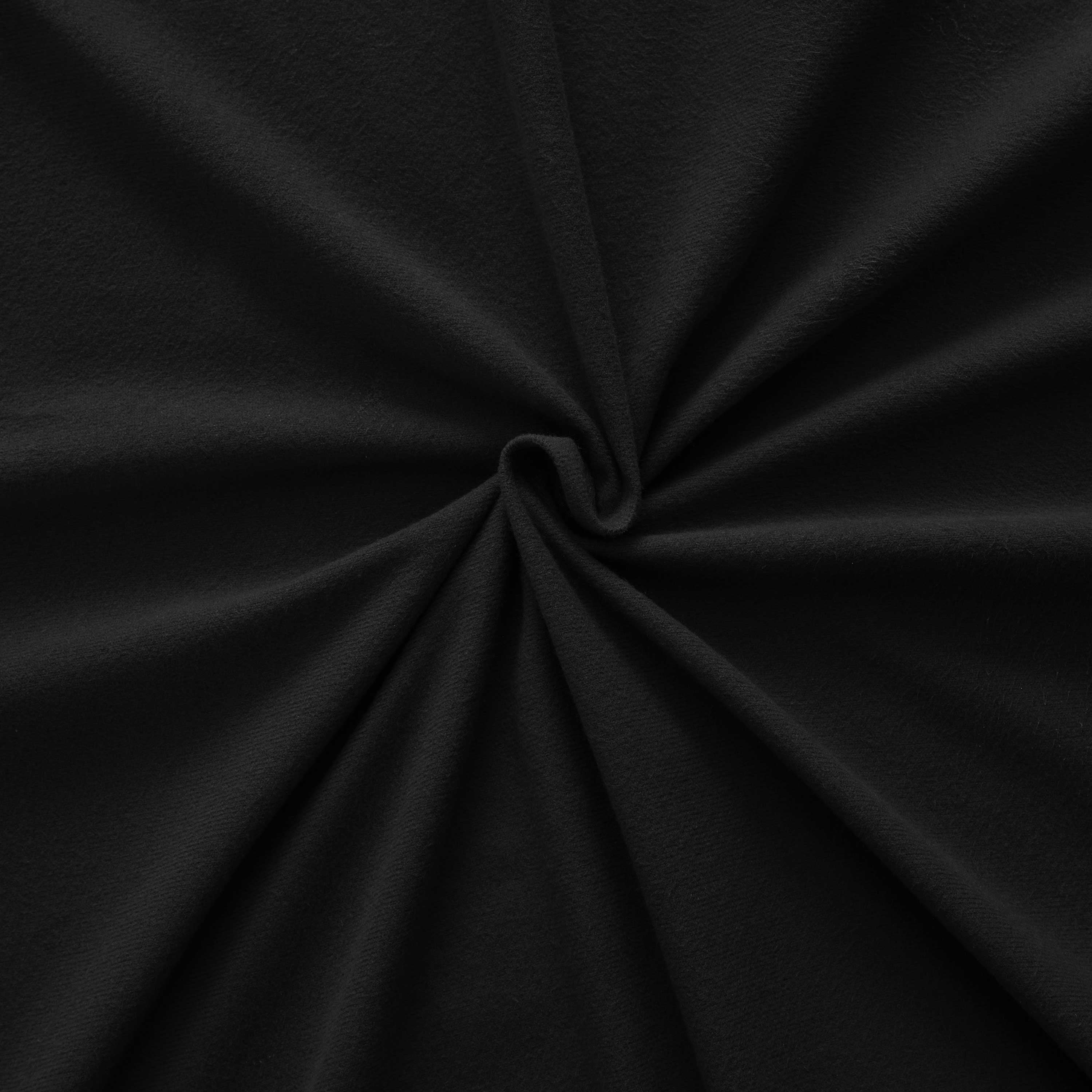 Sweet Home Collection Flannel Sheet Set Black Full