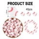 thumbnail image 2 of Cuentas de Silicona de 15 mm, 40 Piezas Cuentas de Silicona Deportivas Voleibol Béisbol Cuentas Redondas de Silicona para Llavero Manualidades DIY Pulsera Collar Cordones, 2 of 5