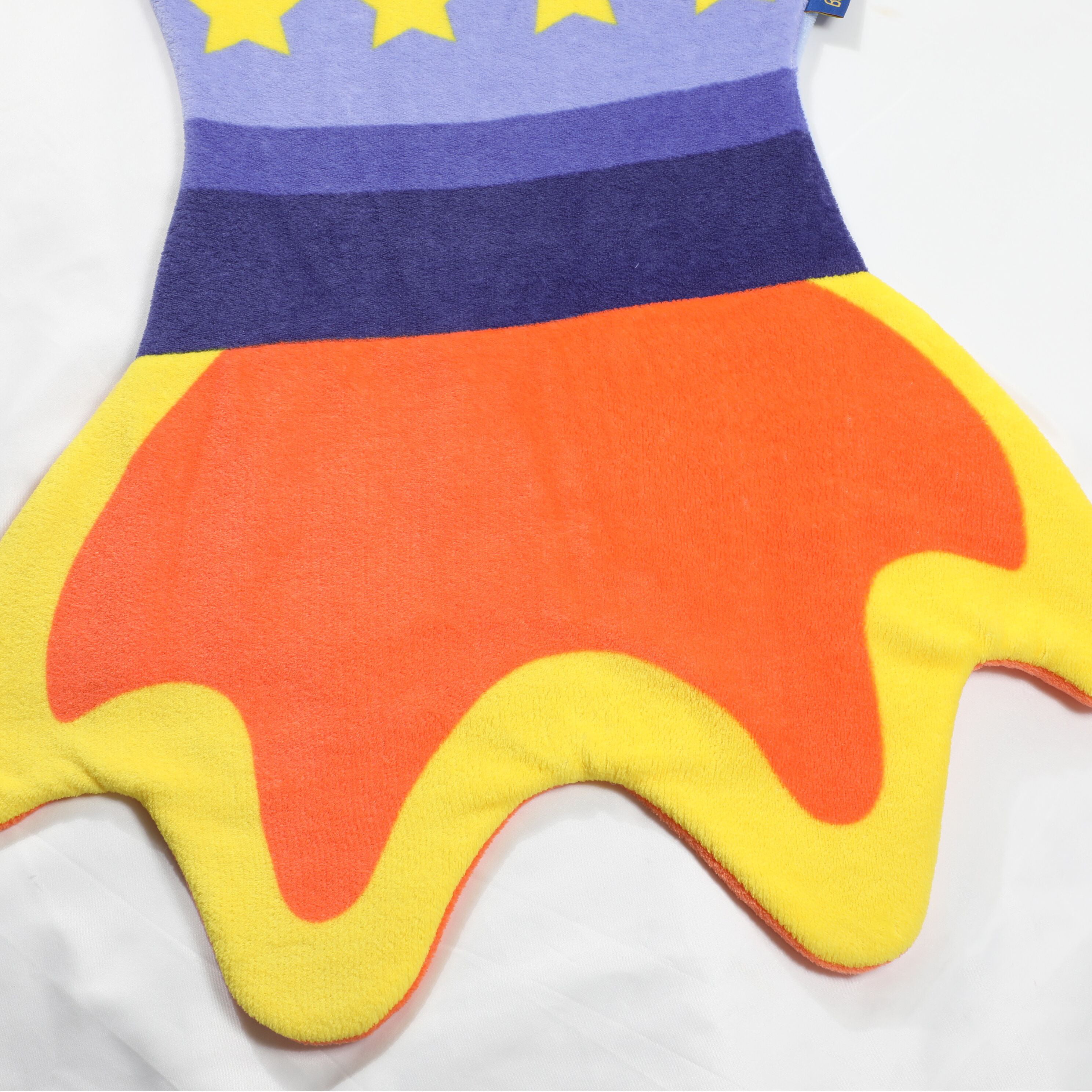 Blankie Tails Original Rocket Blanket For Kids Blanket Machine Washable Purple 