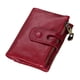 thumbnail image 5 of Cartera con bloqueo RFID Sunnimix de cuero PU multibolsillos rojo, 5 of 8