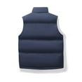 thumbnail image 4 of Aloohaidyvio Men's Puffer Vest Water-Resistant winter outdoor Zipper Sleeveless Warm Puffey Jacket, 4 of 4