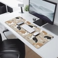thumbnail image 2 of Long Mouse Pads for Desk,Cartoon Corgi and Coffee Desk Mats on Top Of Desks, Desk Mouse Pad Extra Large with 3mm Non-Slip Base and Stitched Edge for Gaming,Office,Work,Home 31.5"x11.8", 2 of 6