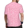 thumbnail image 2 of Wukai Breast Cancer Awareness Print Men's Short-Sleeved Mesh T-Shirt,Quick-Dry Short Sleeve Workout T-Shirt-Medium, 2 of 8