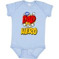 thumbnail image 3 of Inktastic Dad is My Hero Boys or Girls Baby Bodysuit, 3 of 5