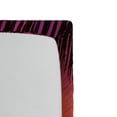 thumbnail image 2 of Ambesonne Tropical Fitted Sheet, Coconut Palm Tree Leaf, Full Size, Pink Orange, 2 of 2