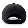 thumbnail image 3 of 2Pc Men's Solid Baseball Cap Set - Adjustable Sun Hat for Outdoor Sports Daily Use (Upf 50+ Design) Under 5$, Yubnlvae Hat Mens Solid Sports Casual Color Outdoors Cap 2 , Black, One Size, 3 of 3