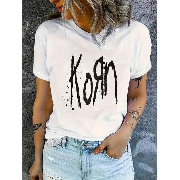 Letter Print Short Sleeve Crew Neck T-shirt, Casual Sports Short Sleeve Crew Neck Summer Top, Women's Clothing
